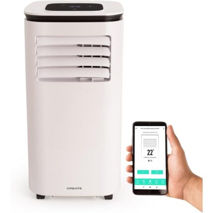 CREATE Aire acondicionado portátil SILKAIR CONNECT 1010W 9000 BTU 24L/día WiFi