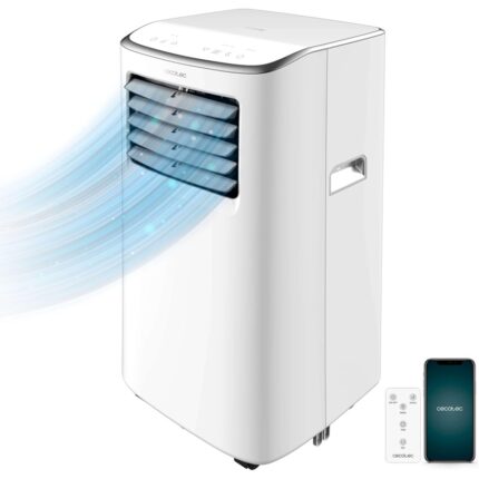 Aire acondicionado portátil ForceClima 7500 Connected 7000 BTU WiFi 4 modos 2 velocidades Cecotec